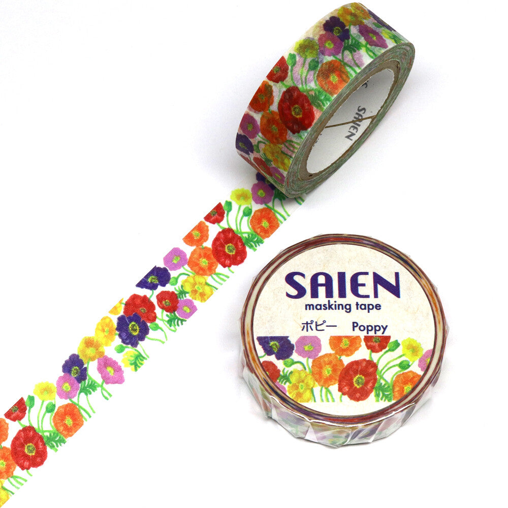 Saien Washiteippi Poppy
