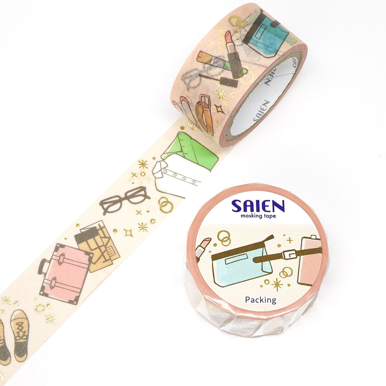 Saien 20mm Washiteippi Foil Packing