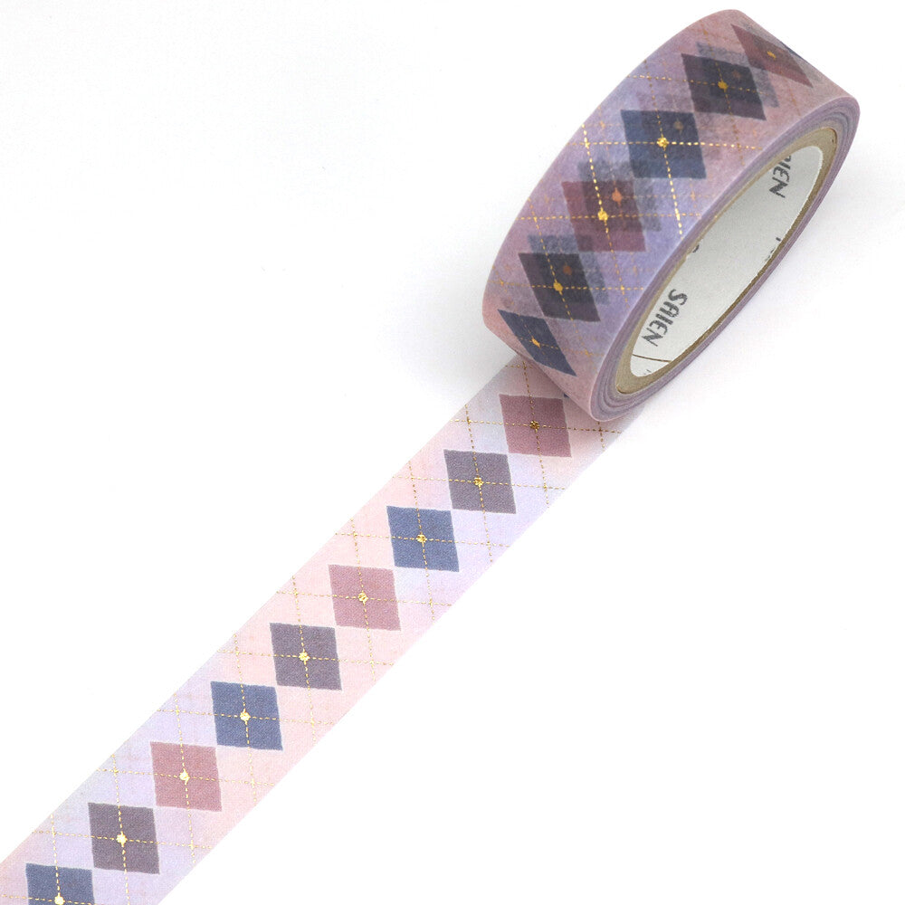 Saien Washiteippi Foil Argyle