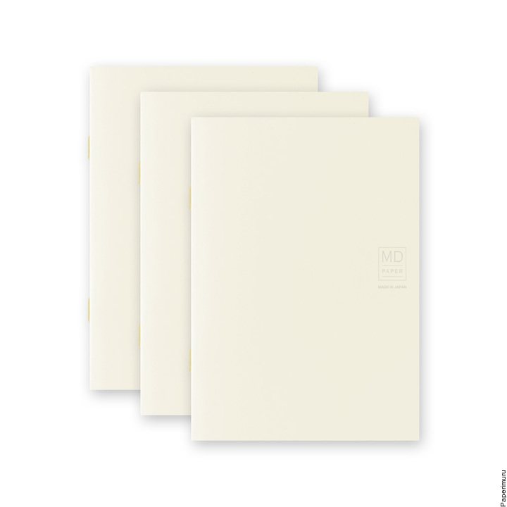 Midori MD Notebook Light A6 Grid 3pack