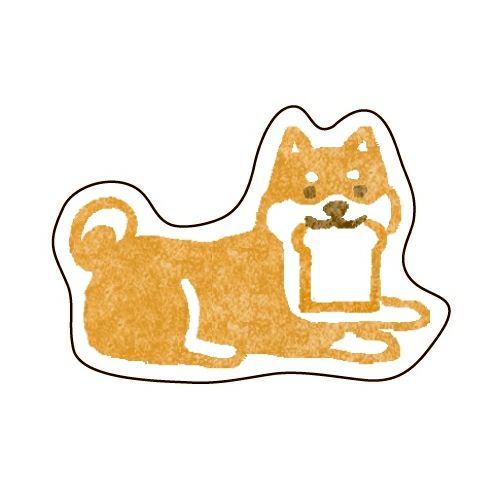 Planner Sticker Flakes Shibainu