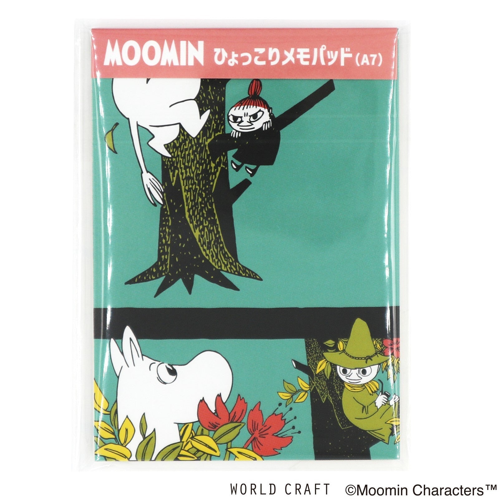 The Moomins A7 Memopad Moominvalley's Forest