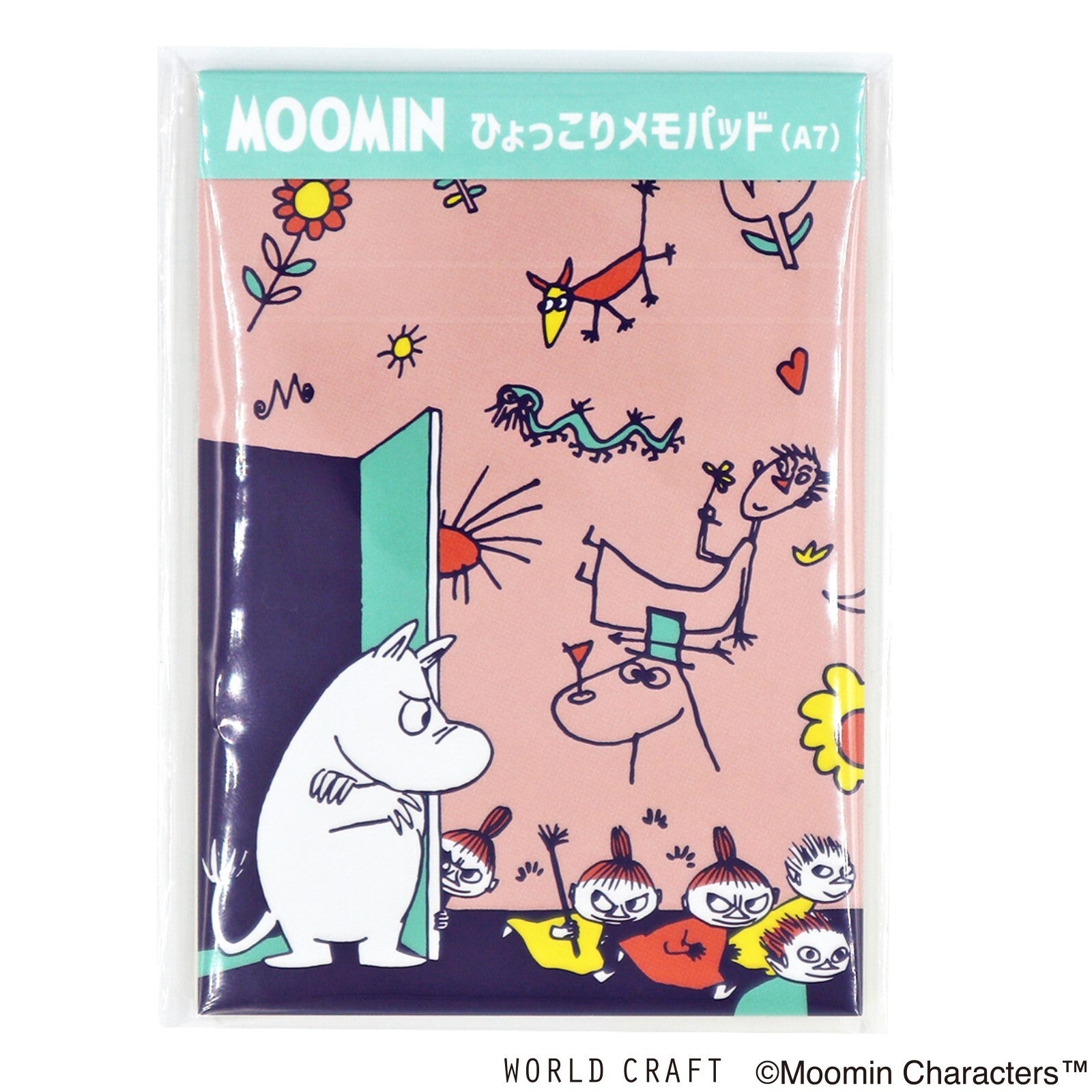 Muumi A7 Muistilehtiö Moominvalley's Kids