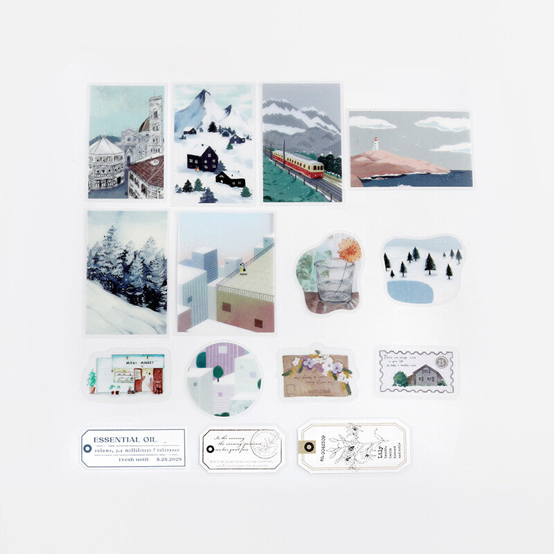 BGM Sticker Flakes Island Encounter White