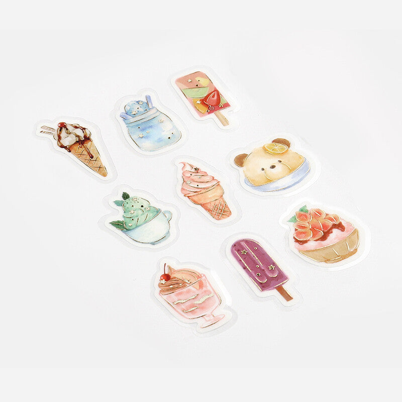 BGM Planner Sticker Flakes Summer Limited Sweets