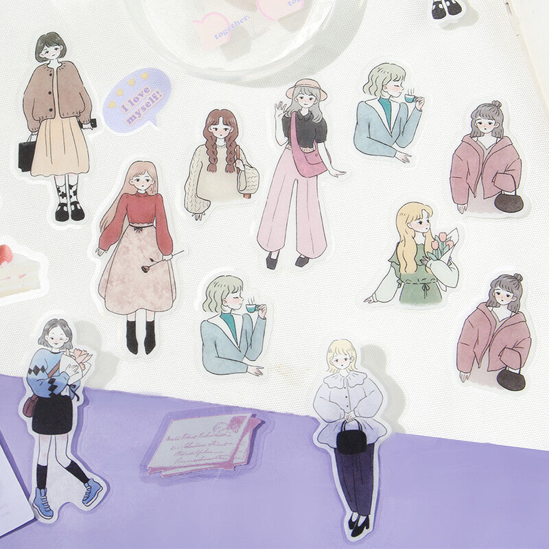Coordinate Girl Washi Sticker Cute Girls