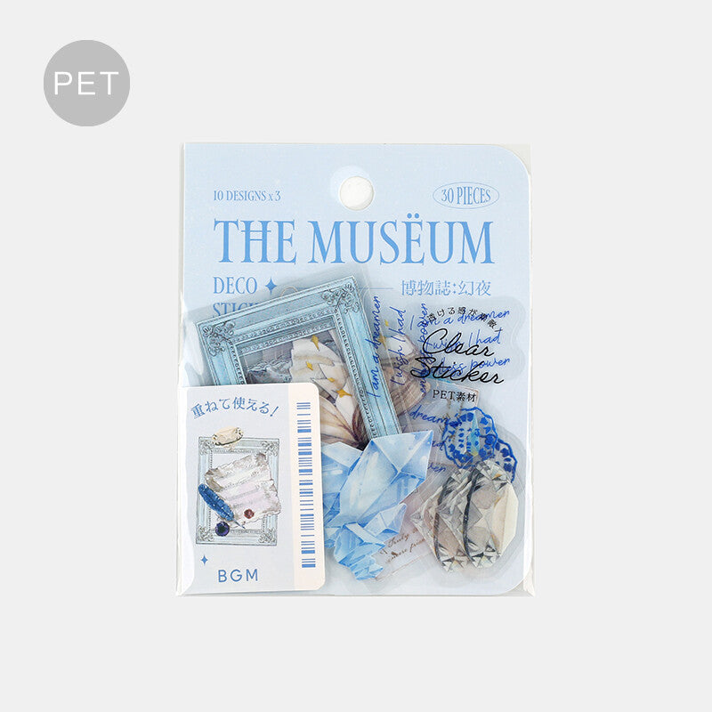 BGM PET Planner Sticker The Museum Phantom Night