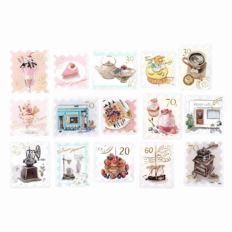 BGM Planner Stickers Post Office Coffee