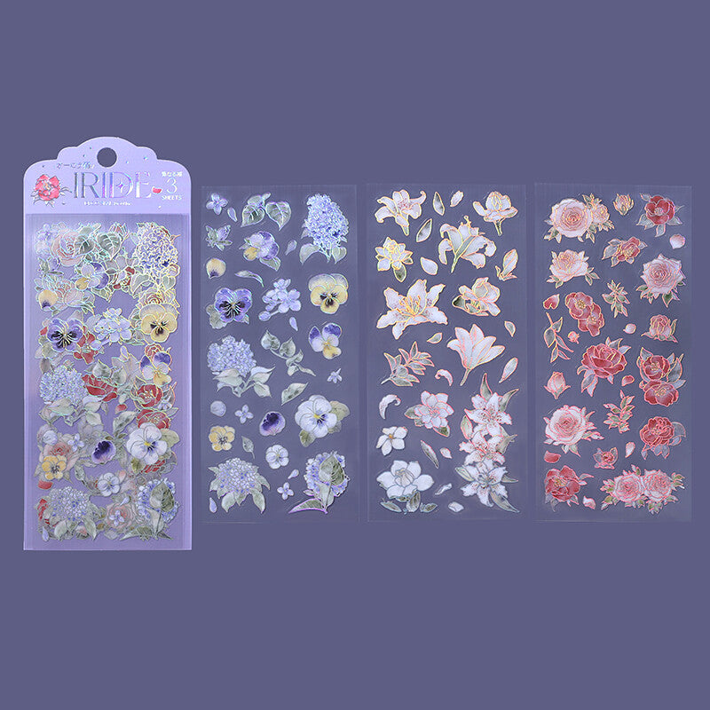 IRIDE Planner Stickers Blooming 3 sheets