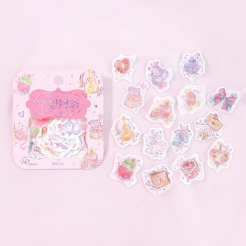 BGM Planner Stickers Imaginary Story Dream