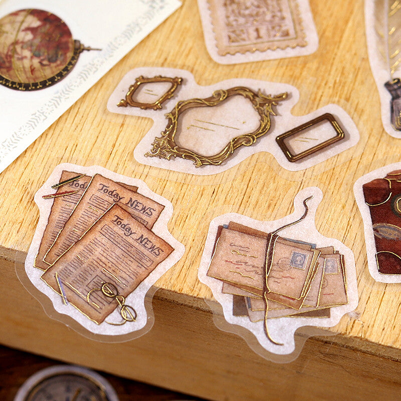 BGM Planner Stickers Aozora Nominoichi Antique Tools