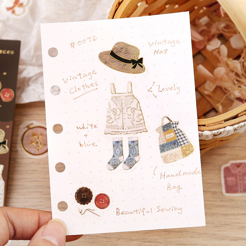 BGM Planner Stickers Aozora Nominoichi Vintage Clothes