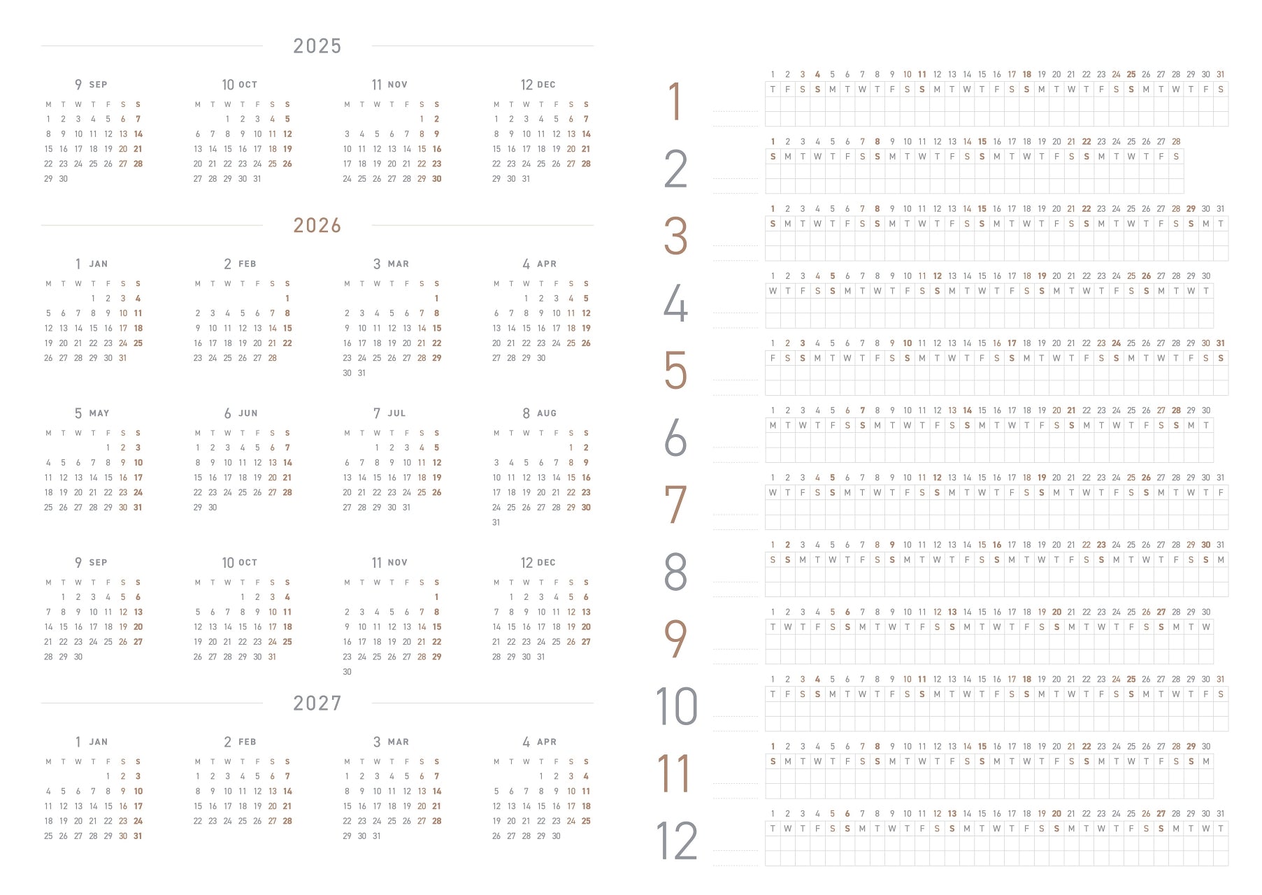 2026 REGULAR PLANNER A5