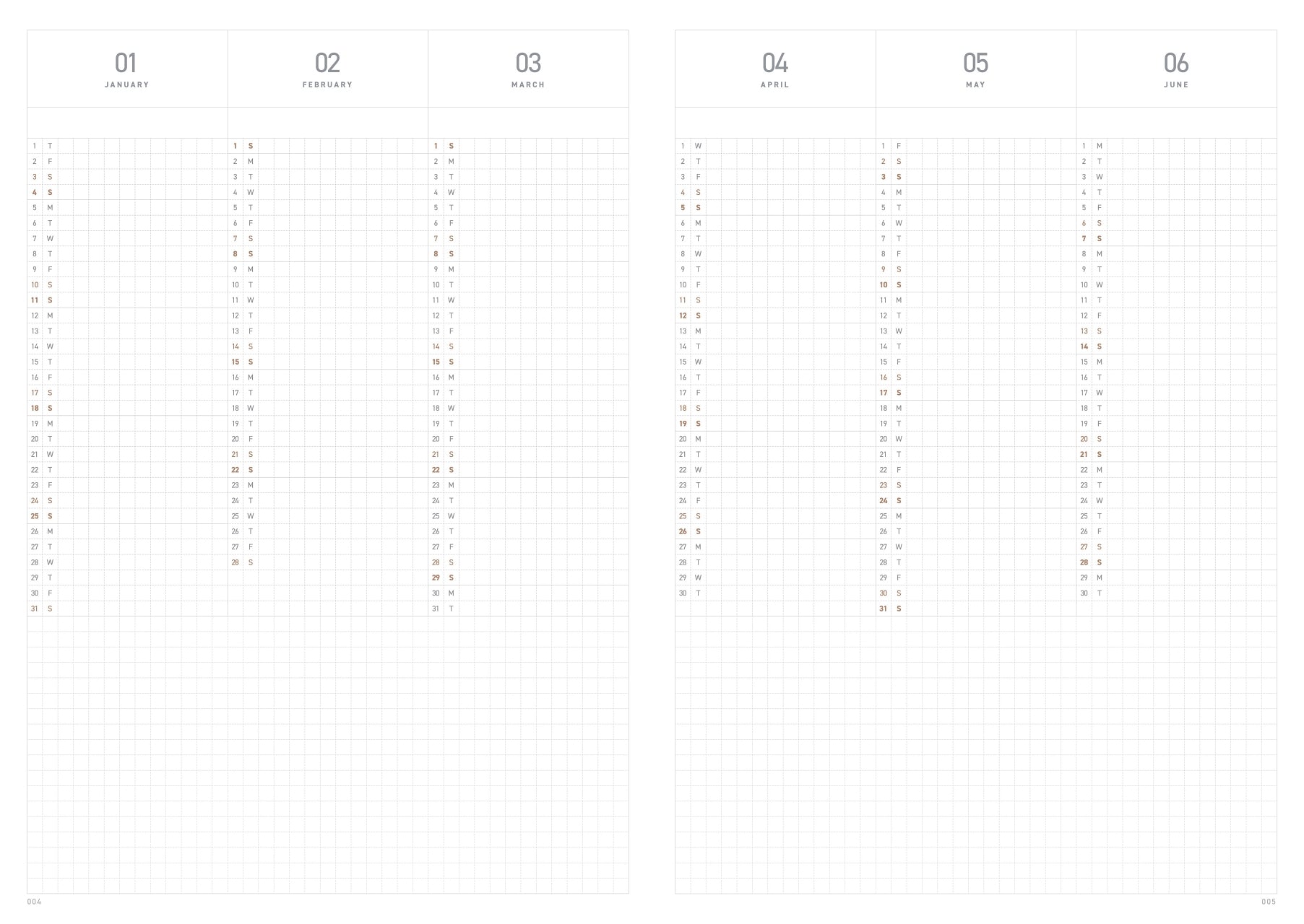 2026 REGULAR PLANNER A5