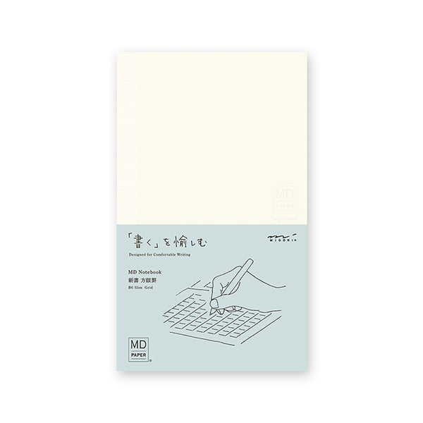 Midori MD Notebook B6 Slim - Grid