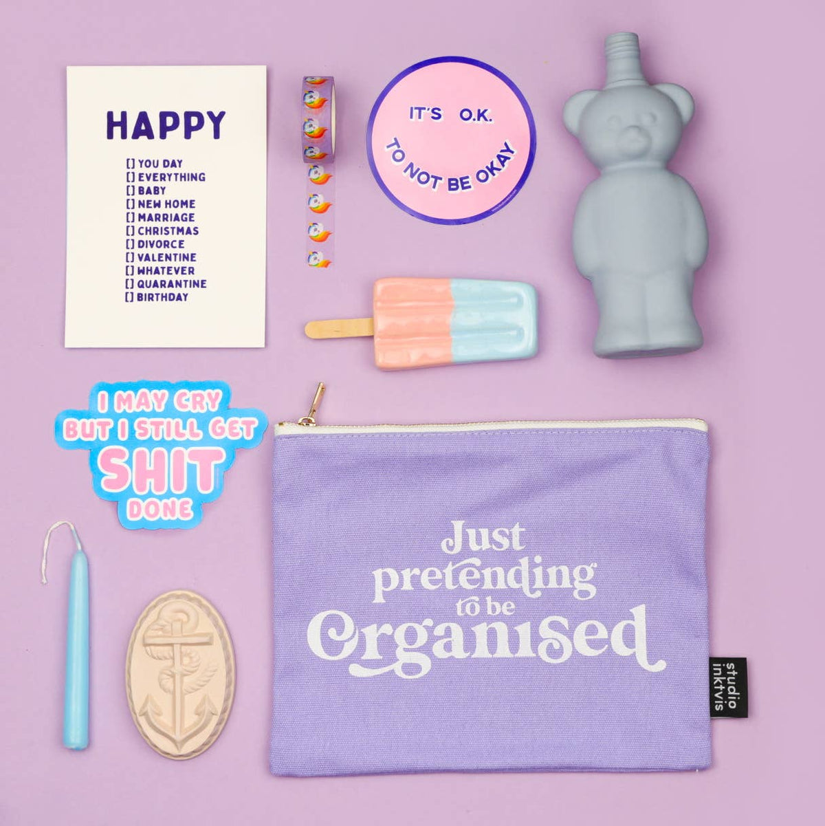 Pouch Just Pretending to Be Organized