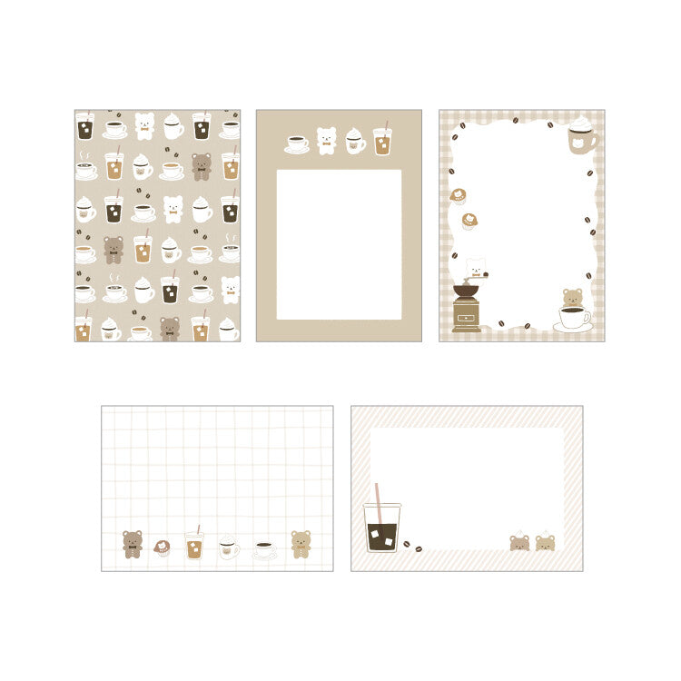 Bear Coffee Otegaru Memo Pad