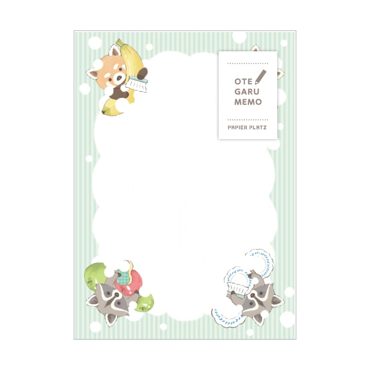 Love Washing Otegaru Memo Pad