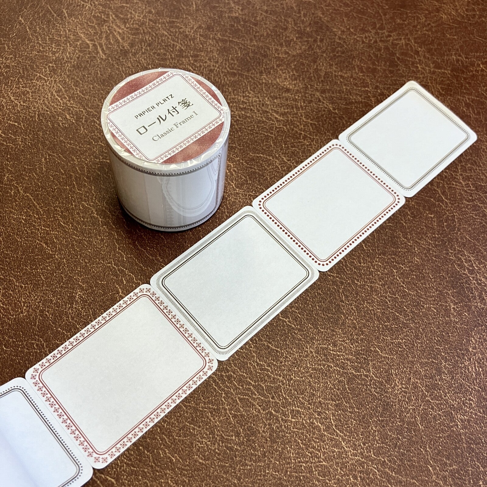 Papia Roll Sticky Notes - Red Frames