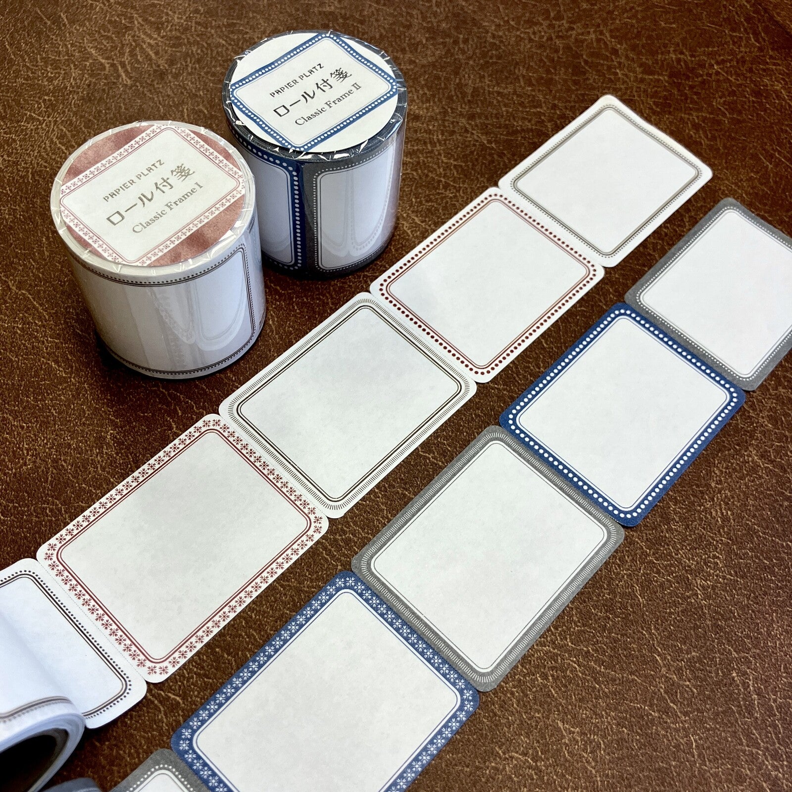 Papia Roll Sticky Notes - Blue Frames
