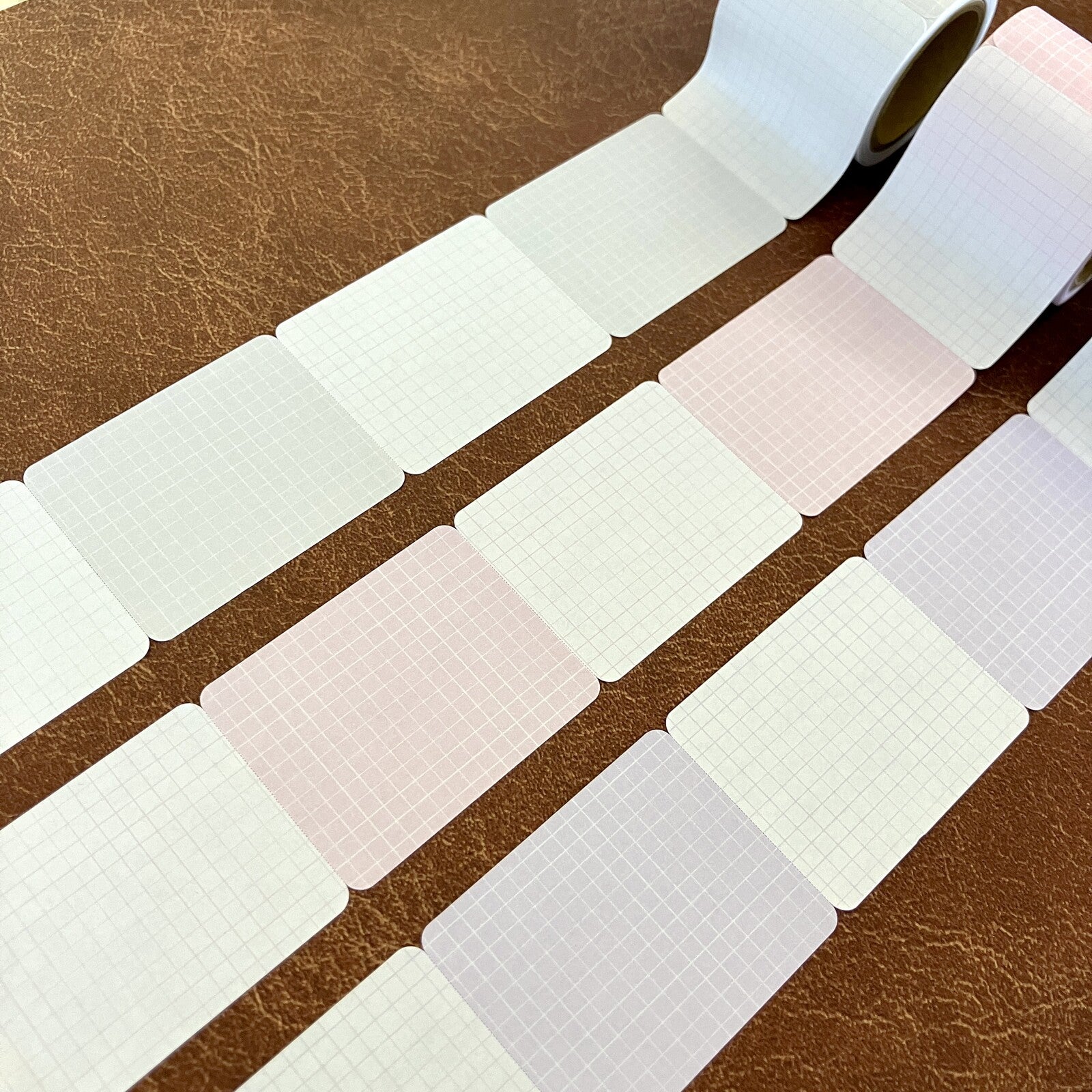 Papia Roll Sticky Notes Grid Gray