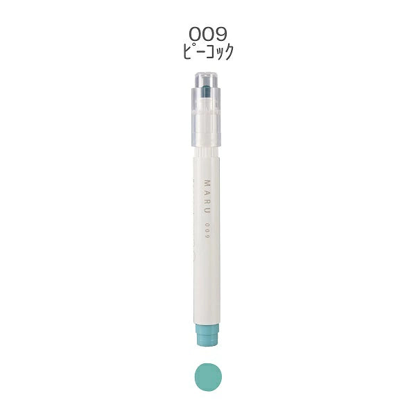 MARU Liner Dot Marker Highlighter 009 Peacock