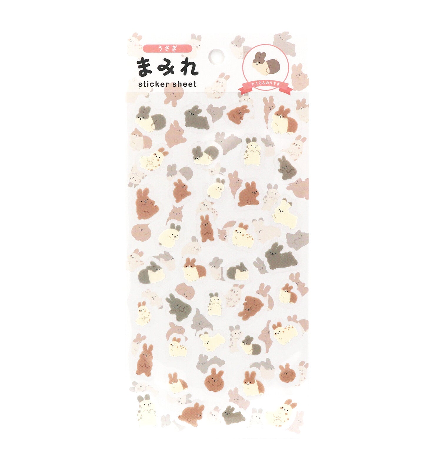 Animals Sticker Sheet - Bunny