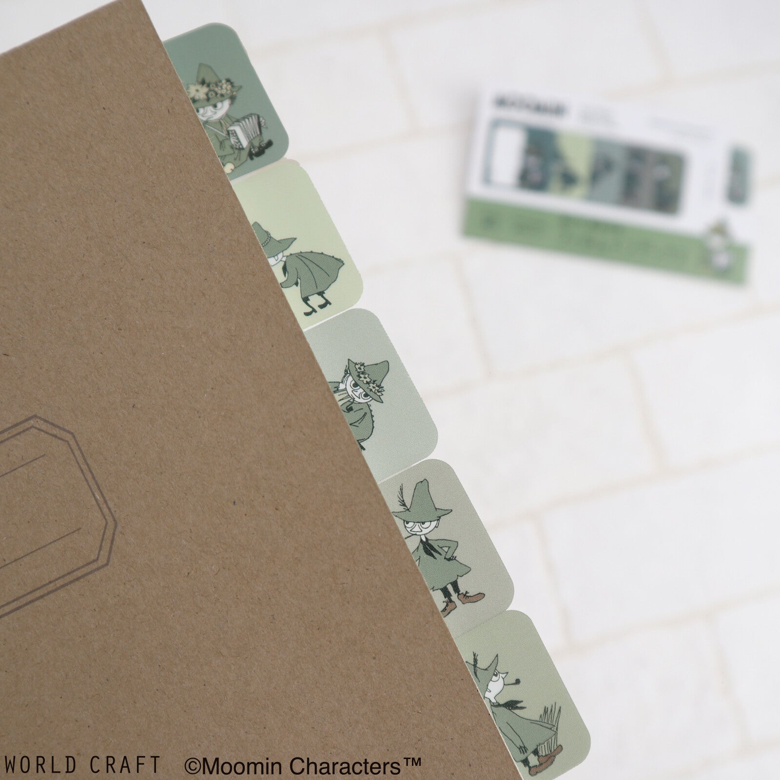 Muumi Film Index Tabs / Nuuskamuikkunen