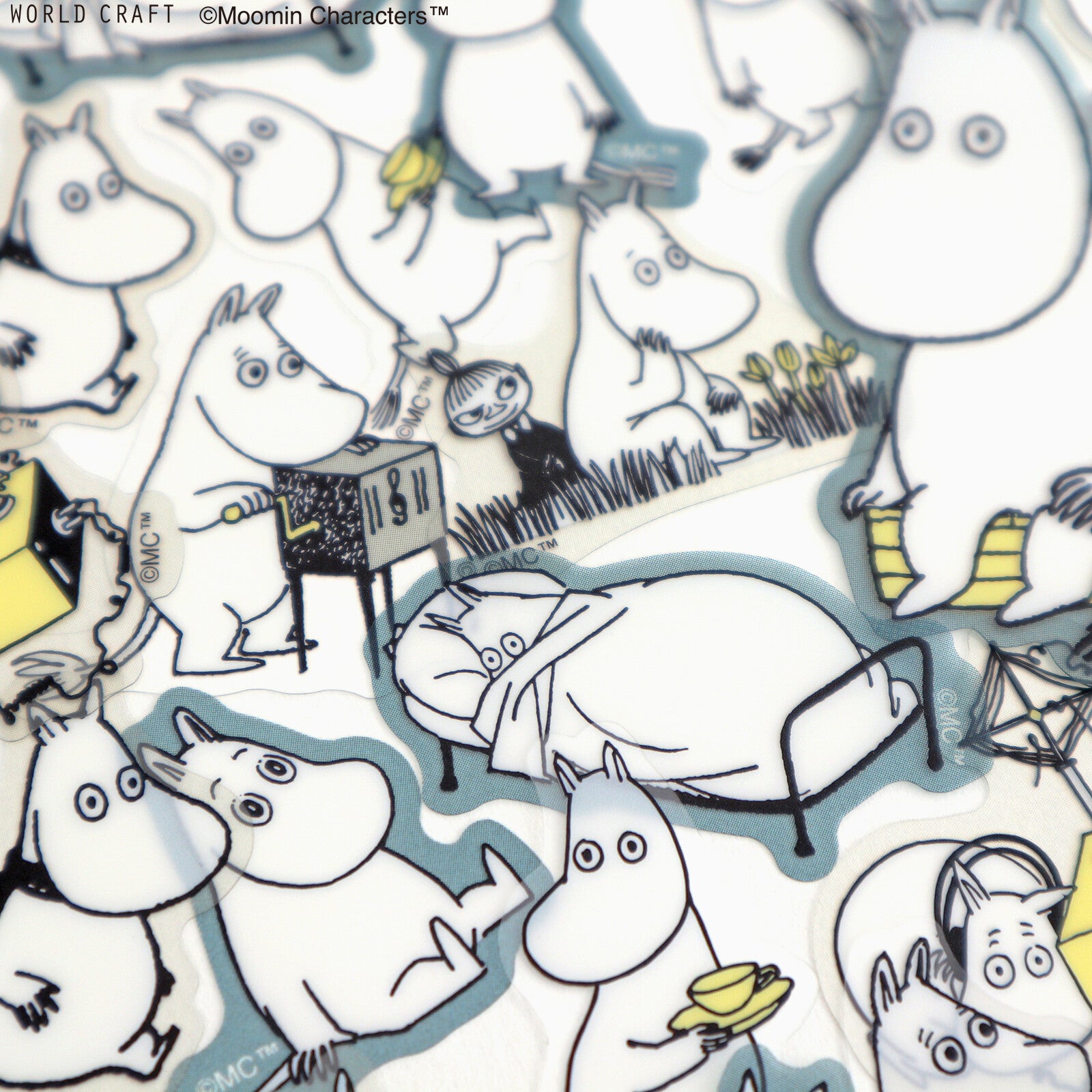 World Craft – Moomin Face Flake Seal / Ennui