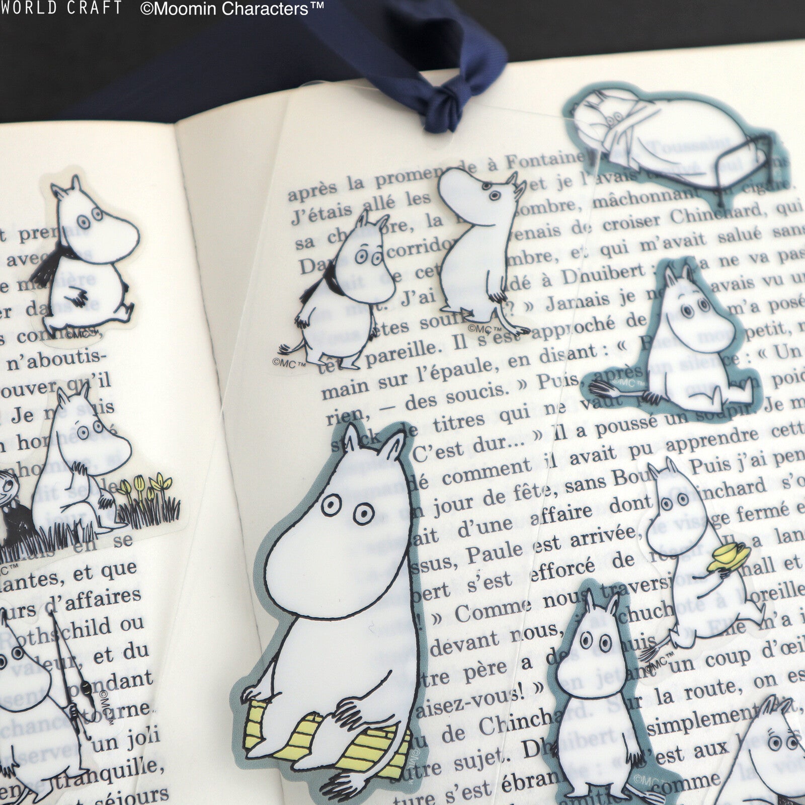 World Craft – Moomin Face Flake Seal / Ennui