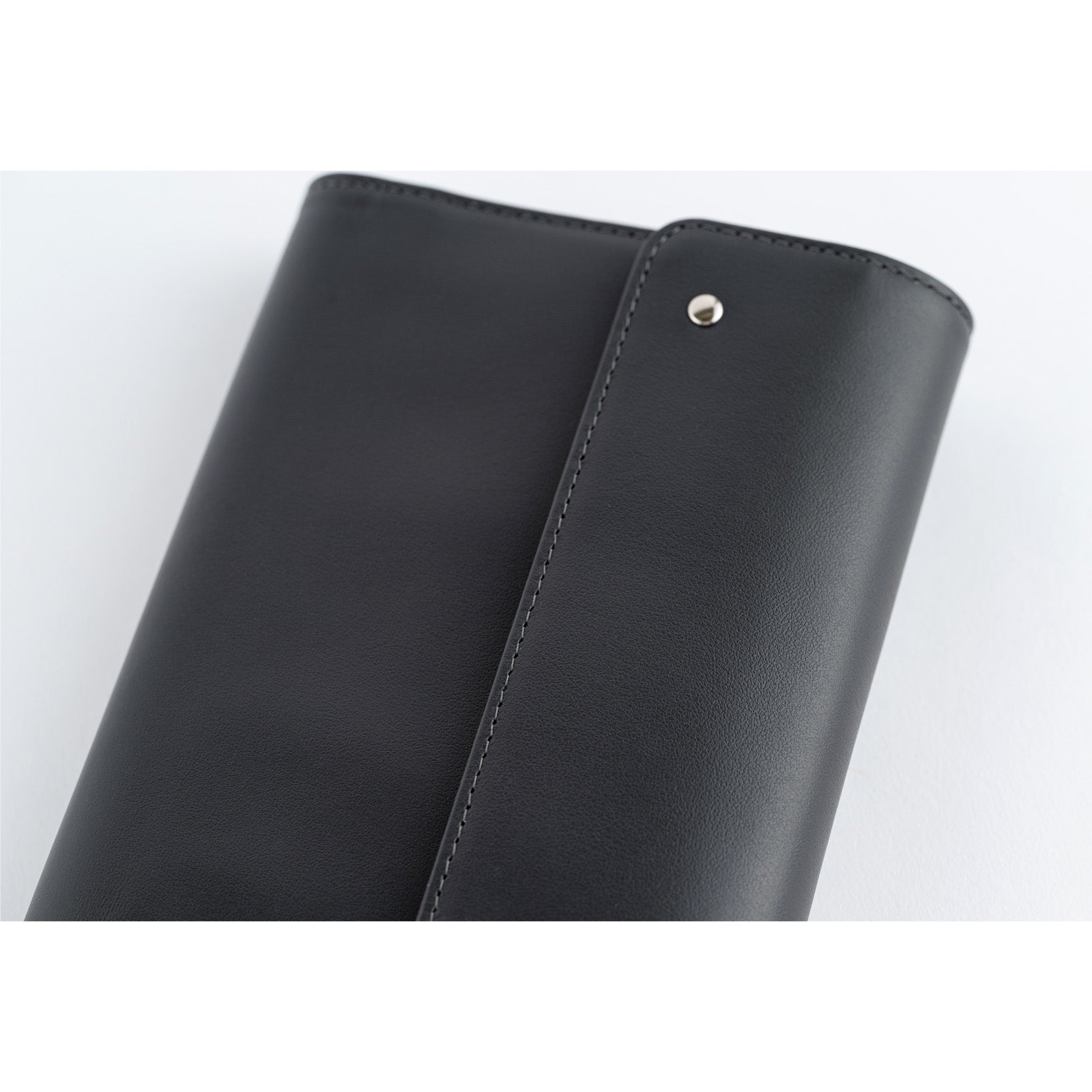 Leather: Charcoal Gray  [A6] COVER