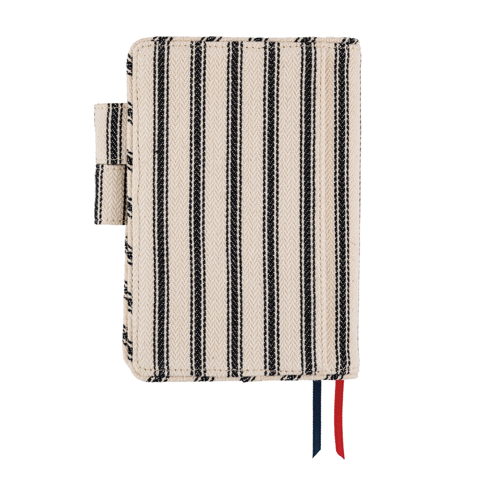 Lined Fabric: Herringbone (Ivory x Black)  [A6] COVER