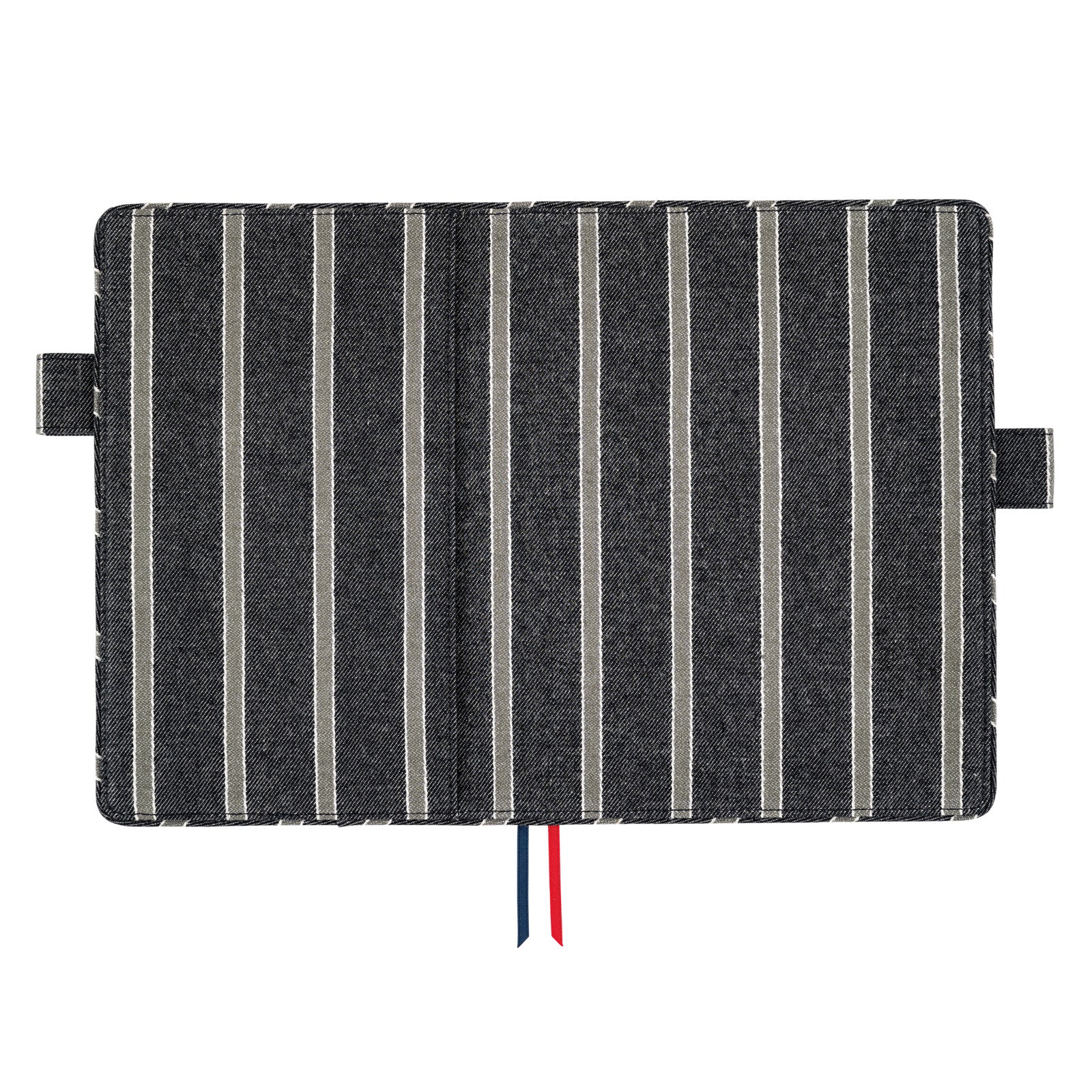 Lined Fabric: Twill (Navy x Gray) [A5] COVER