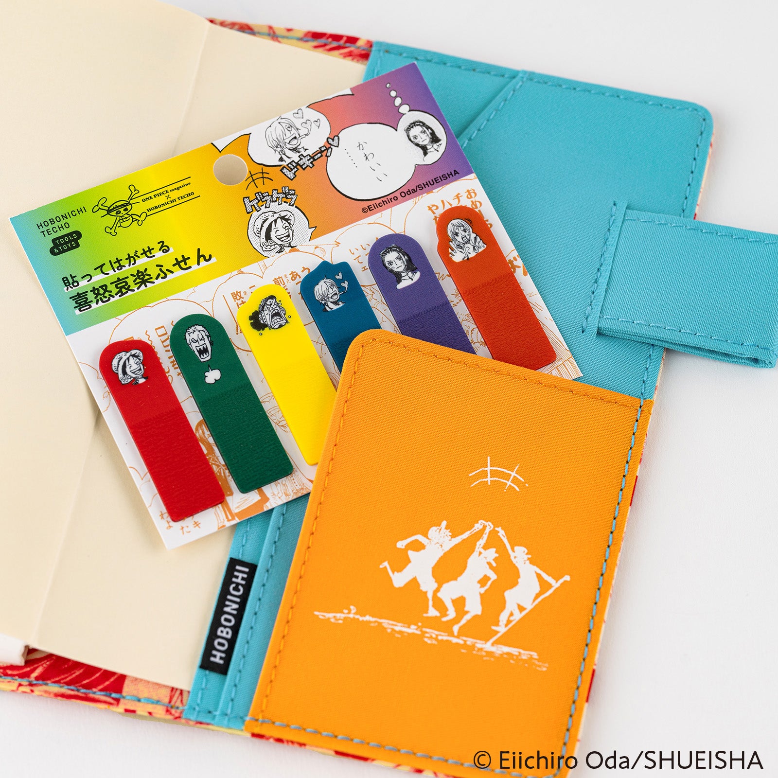 ONE PIECE magazine: Clear Sticky Note Set (Emotions)