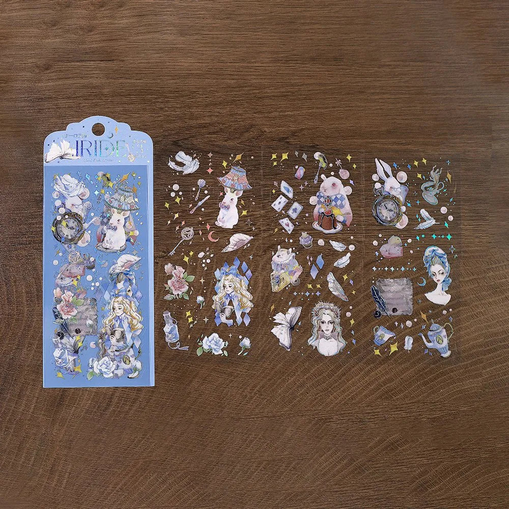 IRIDE Seal Stickers Wonderland 3 sheets