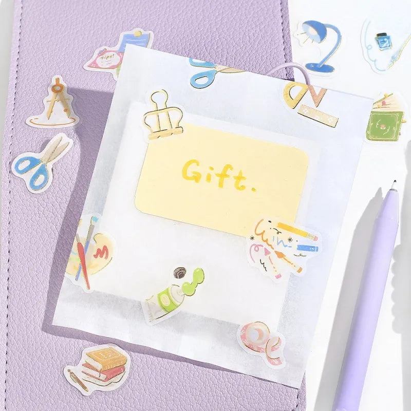 IPPAI Flake Seal Stickers Lots of Stationery!