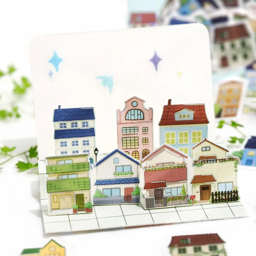 IPPAI Flake Seal Stickers Lots of Houses!
