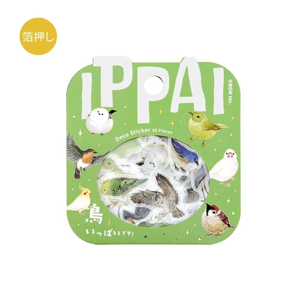 IPPAI Flake Seal Stickers Lots of Birds!