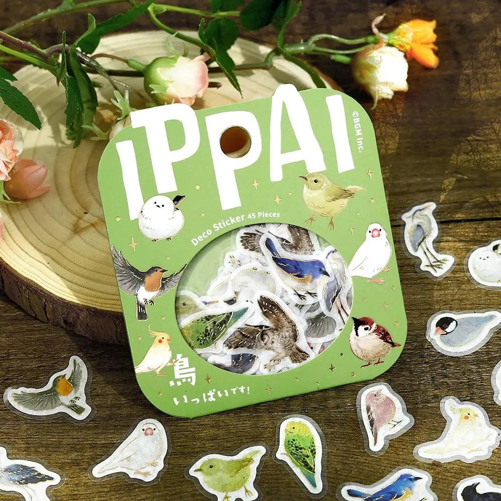 IPPAI Flake Seal Stickers Lots of Birds!