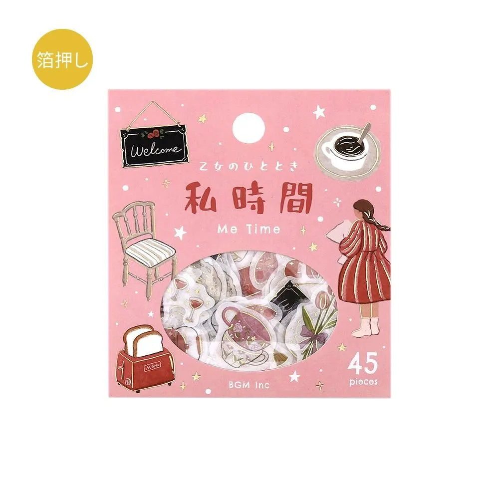 Flake Seal Stickers Maiden’s Moment Me Time
