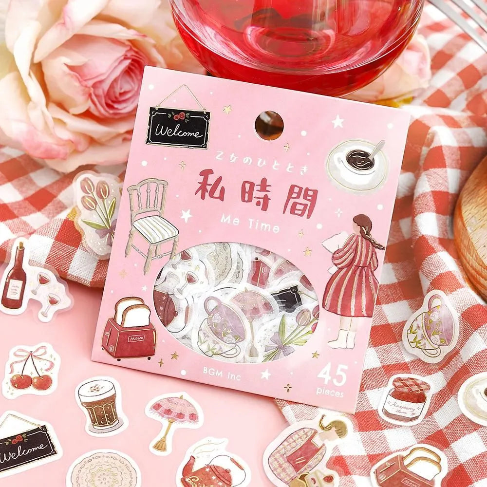 Flake Seal Stickers Maiden’s Moment Me Time