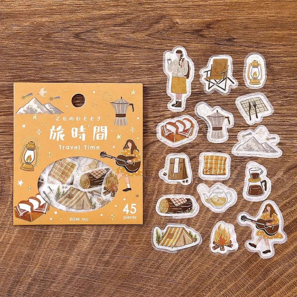 Flake Seal Stickers Maiden’s Moment Travel Time