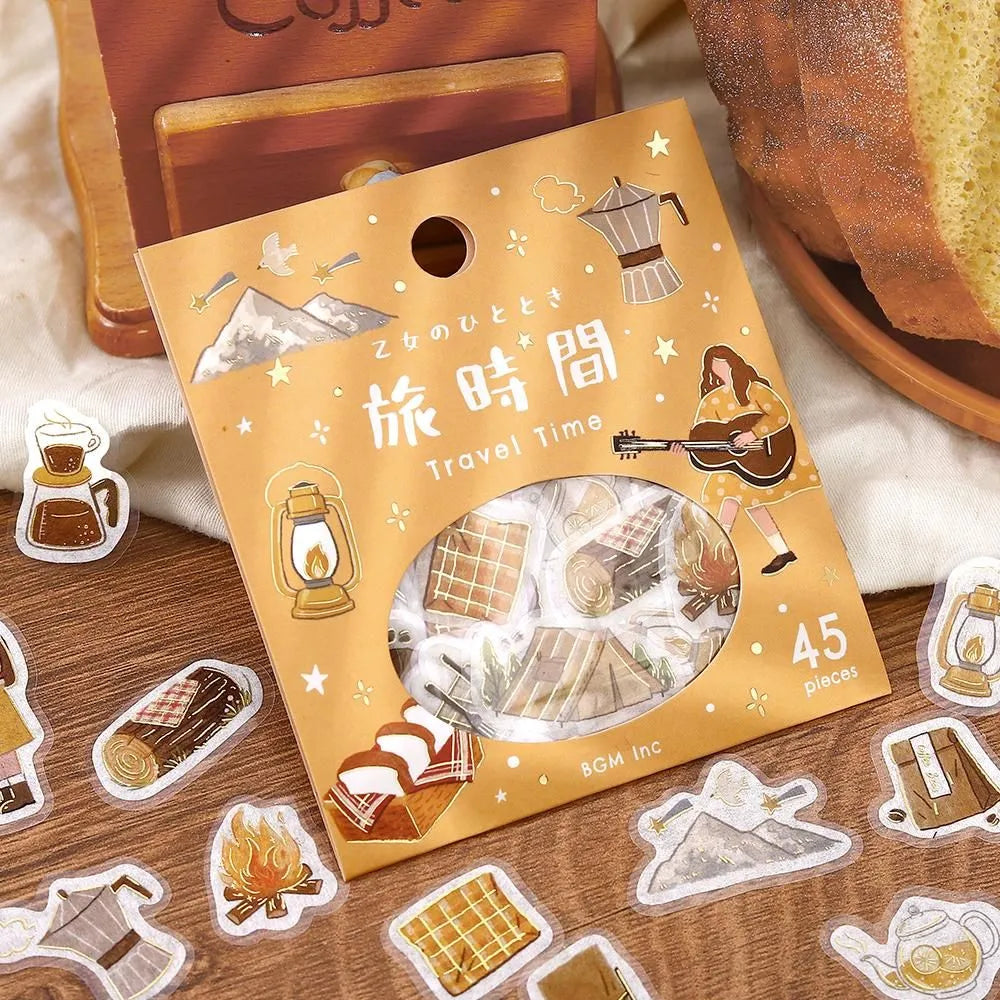 Flake Seal Stickers Maiden’s Moment Travel Time
