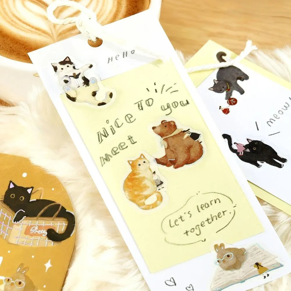 Petit Story Flake Stickers Animal
