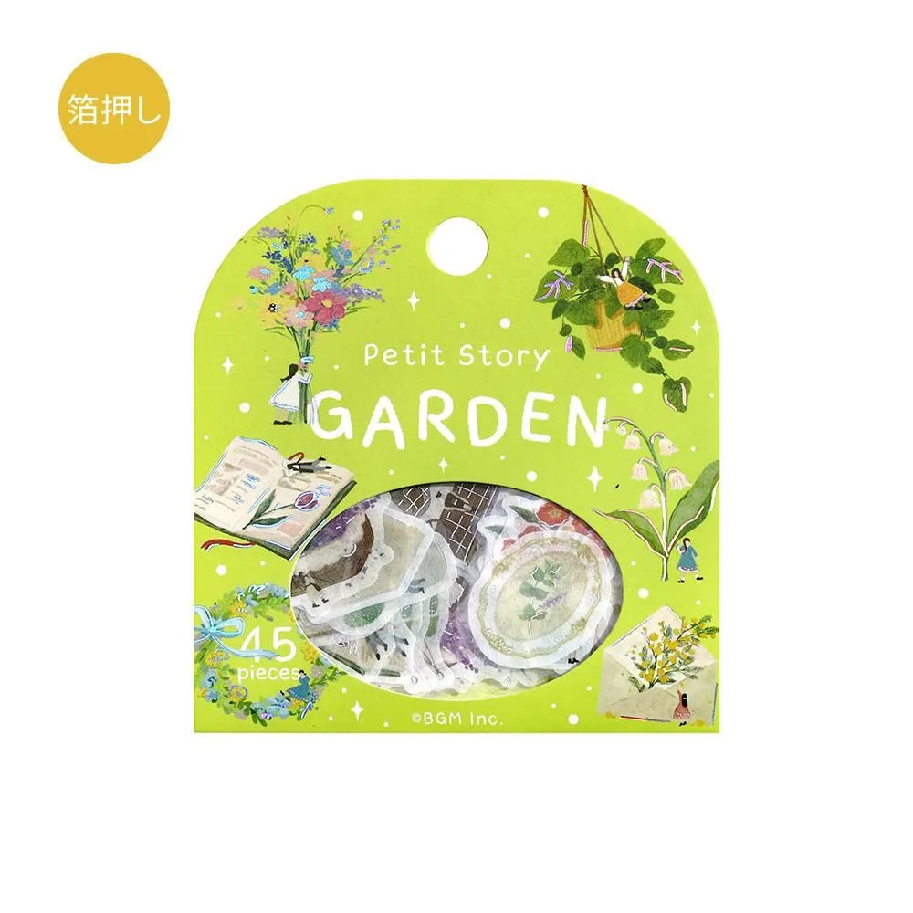 Petit Story Flake Stickers Garden