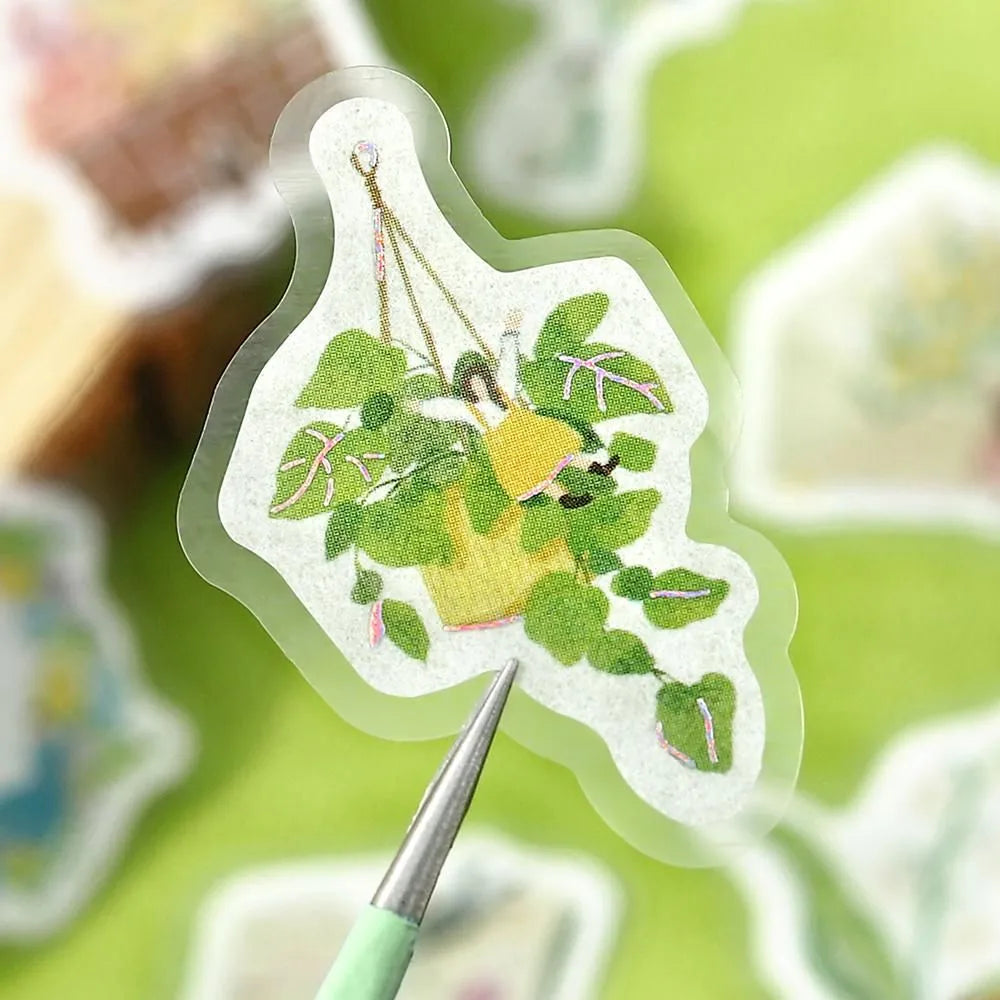 Petit Story Flake Stickers Garden