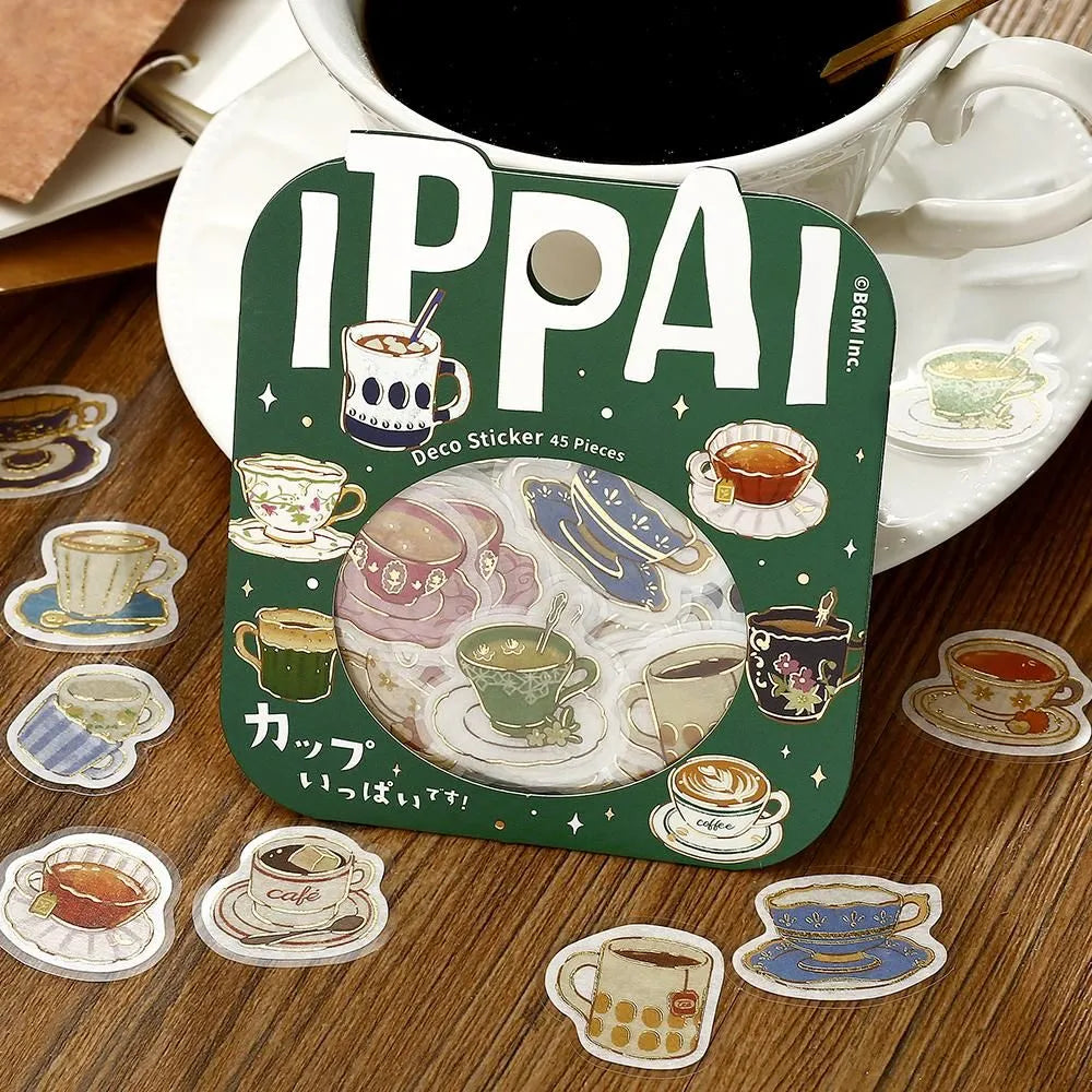 IPPAI Flake Seal Stickers Lots of Cups!