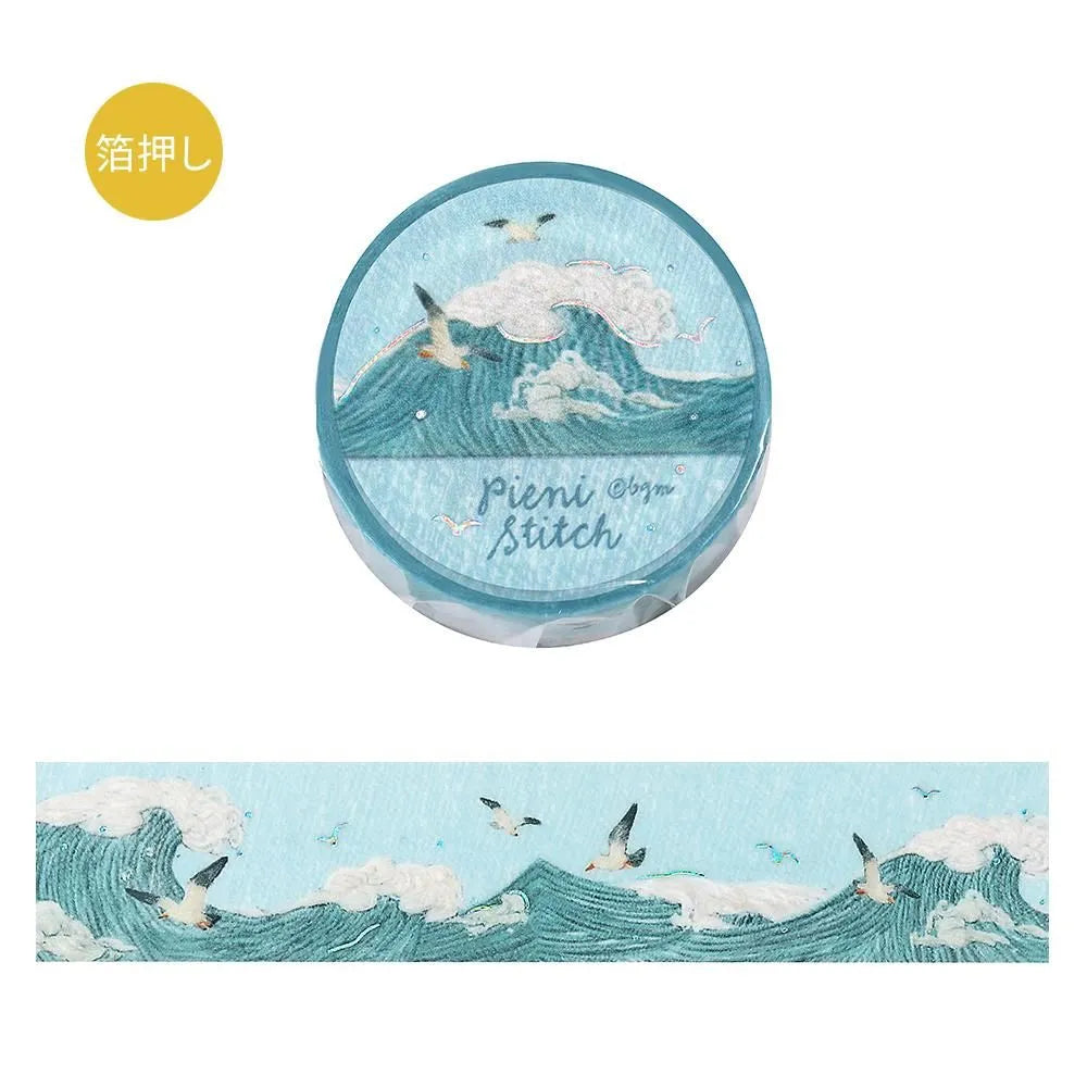 Foil Washitape Pieni Stitch Small Sea