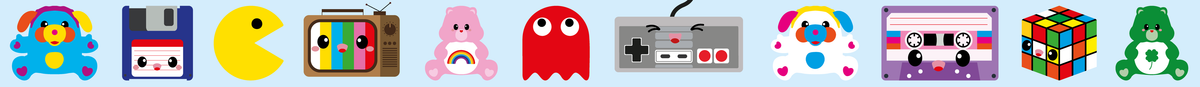Washitape 80s Icons