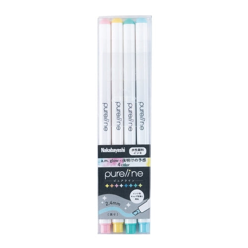 Pureline Highlighter AM Glow 4 Color Set